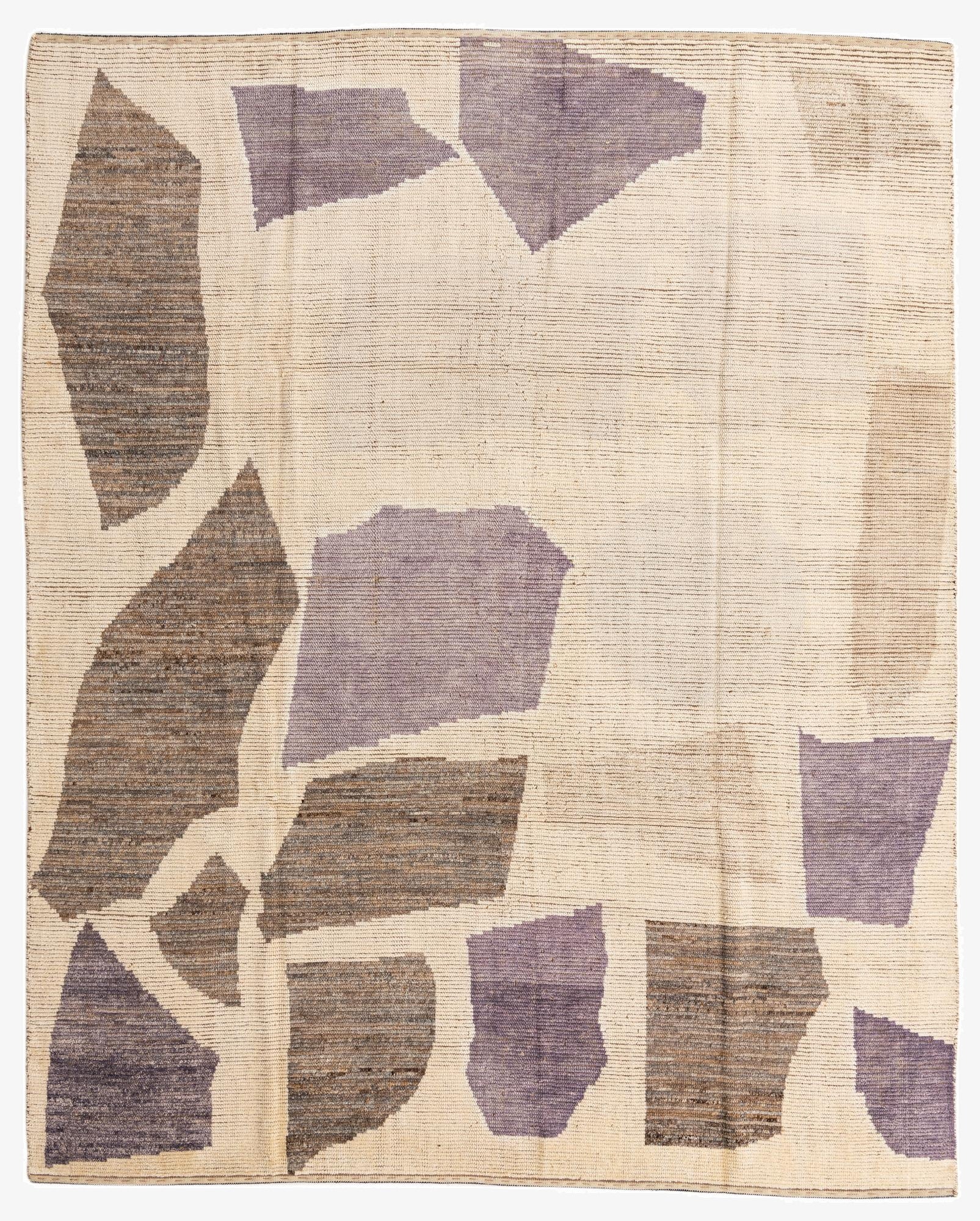  8' x 10' 2  Hand Knotted Moroccan Wool Rug