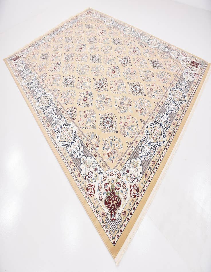 Detail image of  10' x 13' Nain Design Rug