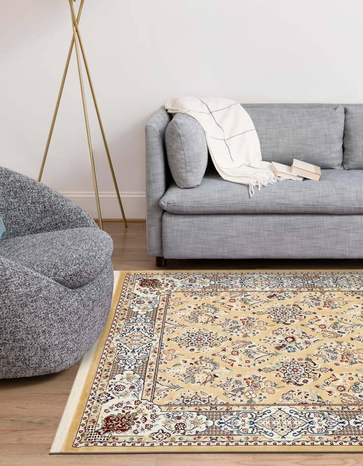 Detail image of  10' x 13' Nain Design Rug