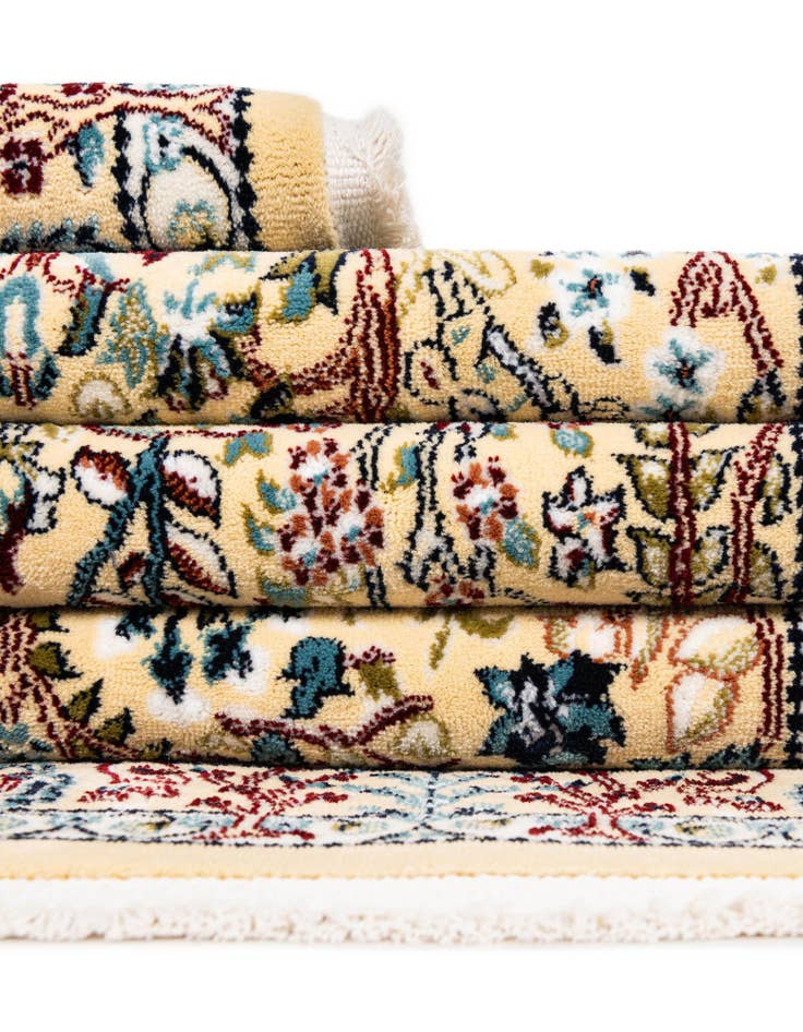 Detail image of  10' x 13' Nain Design Rug