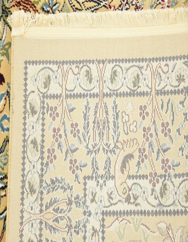 Detail image of  5' 3 x 8' Nain Design Rug