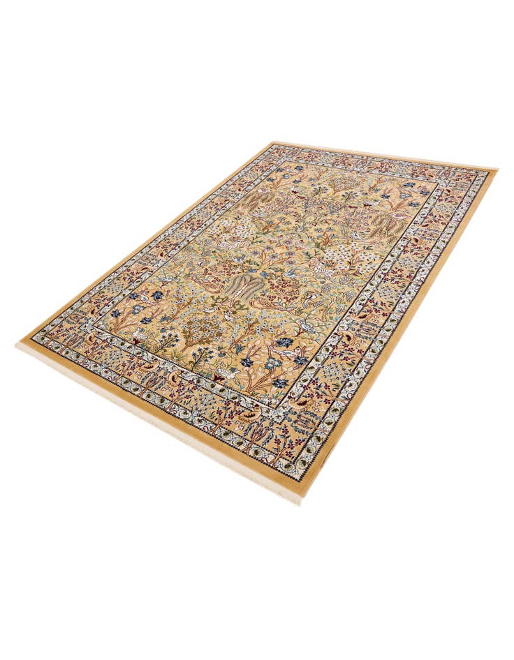 Detail image of  5' 3 x 8' Nain Design Rug