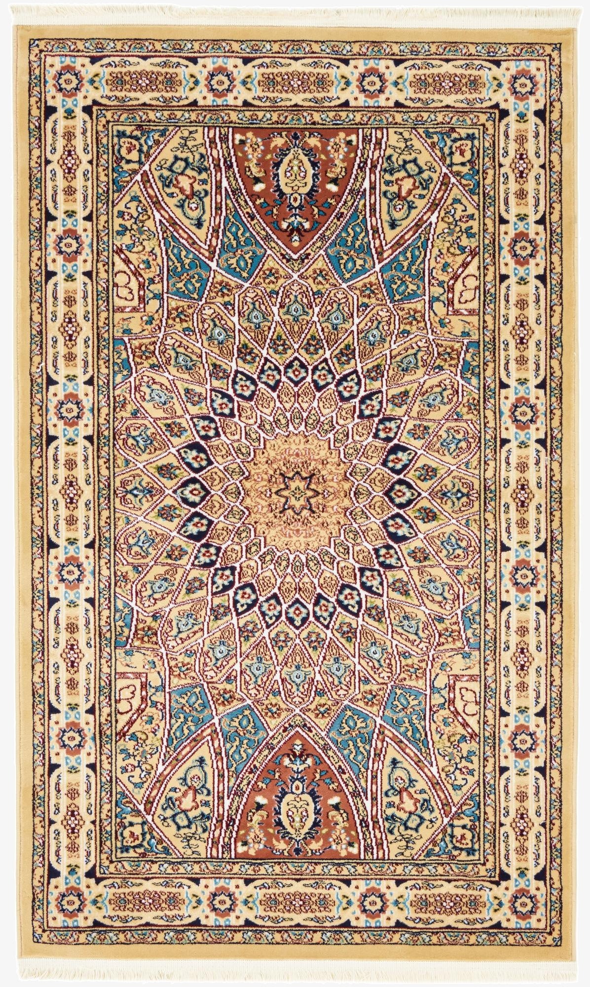  3' x 5' 3 Nain Design Rug