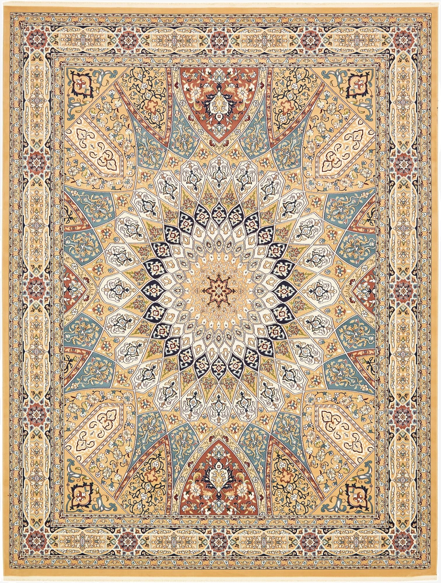  10' x 13' Nain Design Rug