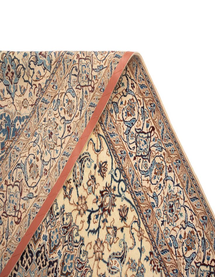 Detail image of  7' 1 x 10' 2 Nain Wool Rug