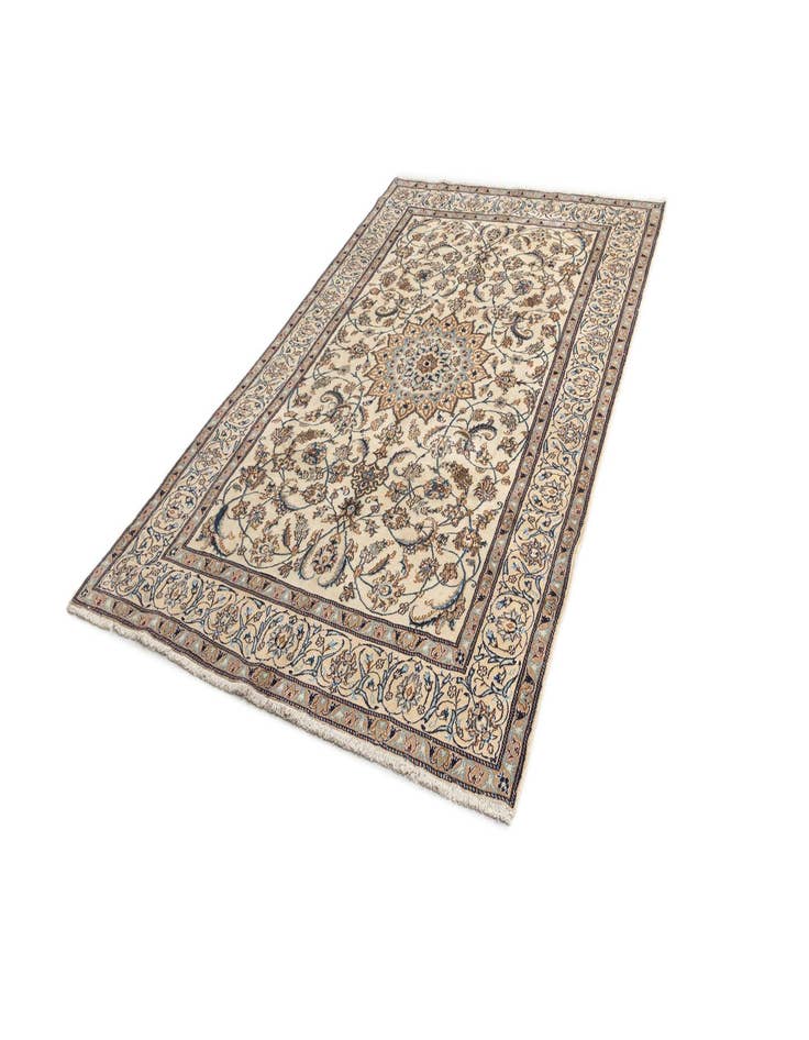 Detail image of  6' 4 x 10' Nain Wool Rug