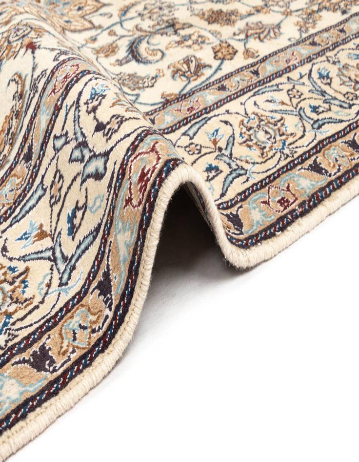 Detail image of  6' 4 x 10' Nain Wool Rug