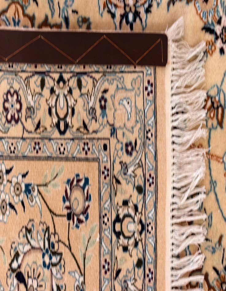 Detail image of  9' 5 x 13' Nain Rug