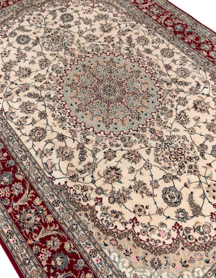 Detail image of  6' 8 x 10' Nain Rug