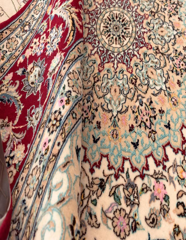 Detail image of  6' 8 x 10' Nain Rug