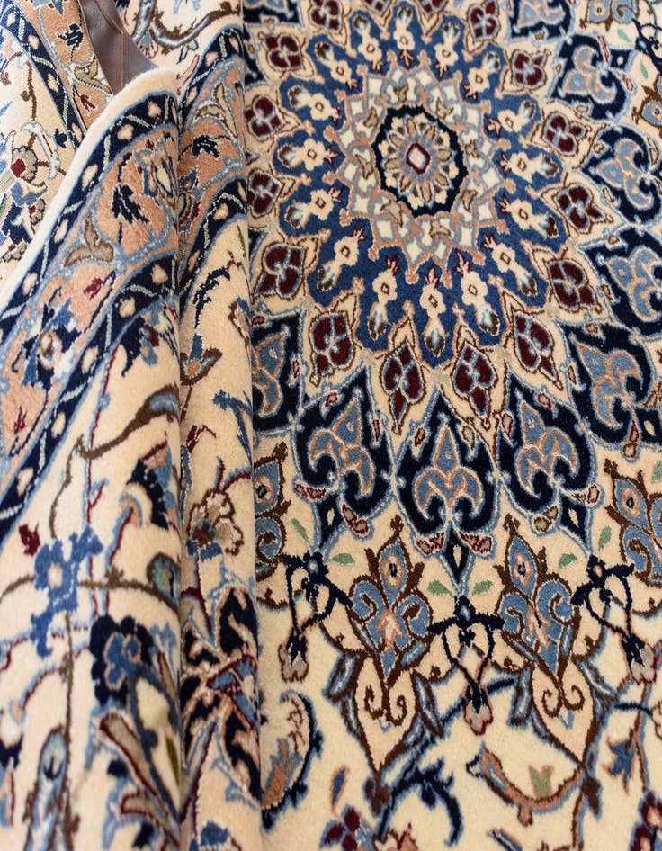 Detail image of  6' 7 x 9' 5 Nain Rug