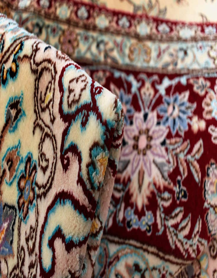 Detail image of  6' 4 x 9' 7 Nain Rug