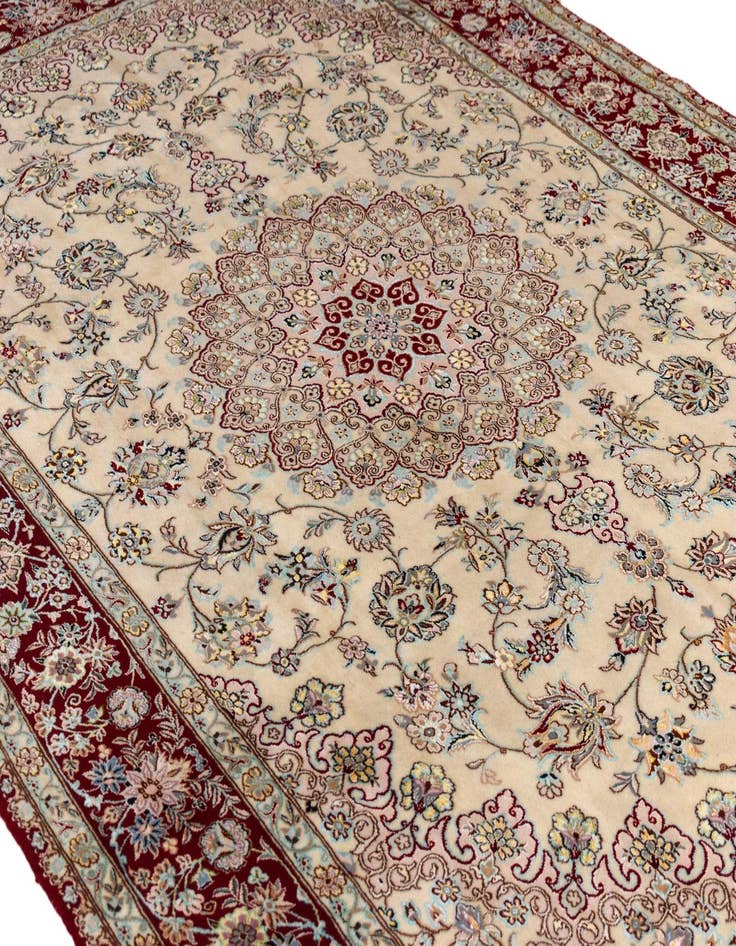 Detail image of  6' 4 x 9' 7 Nain Rug
