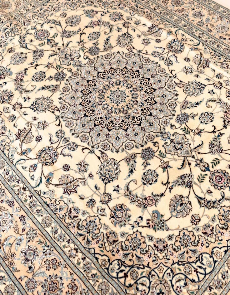 Detail image of  6' 8 x 8' 6 Nain Rug