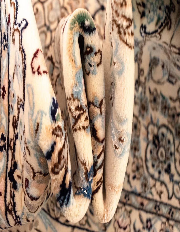 Detail image of  5' 3 x 8' 2 Nain Rug