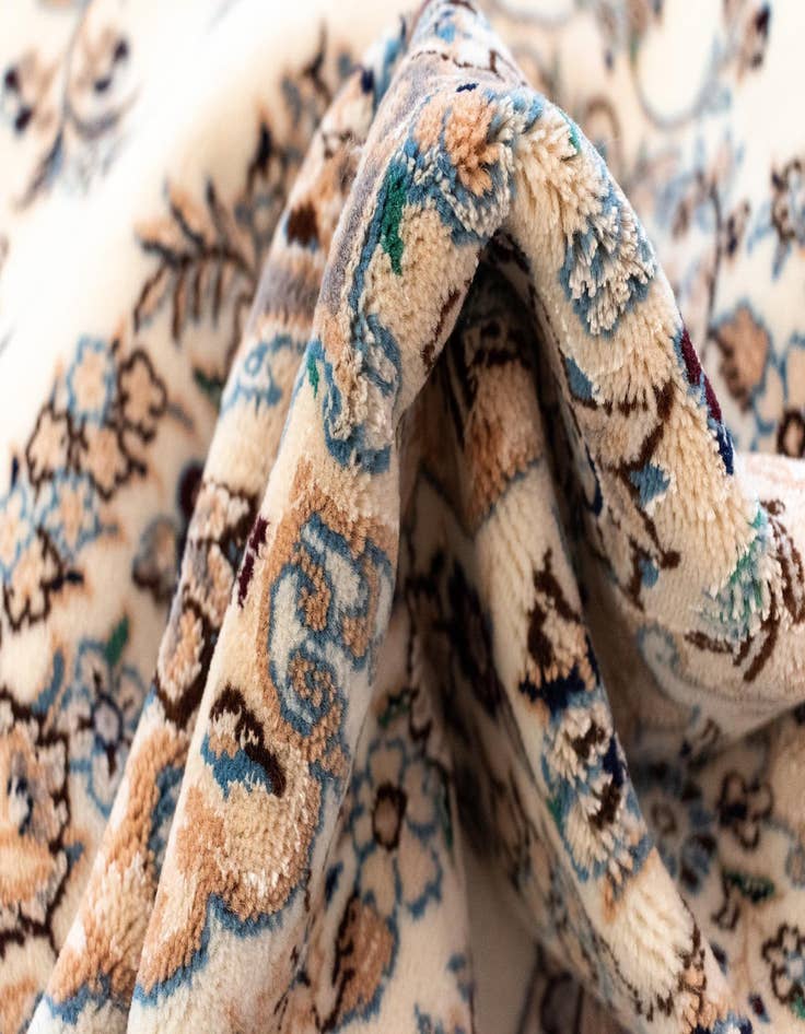 Detail image of  3' 5 x 5' 6 Nain Rug