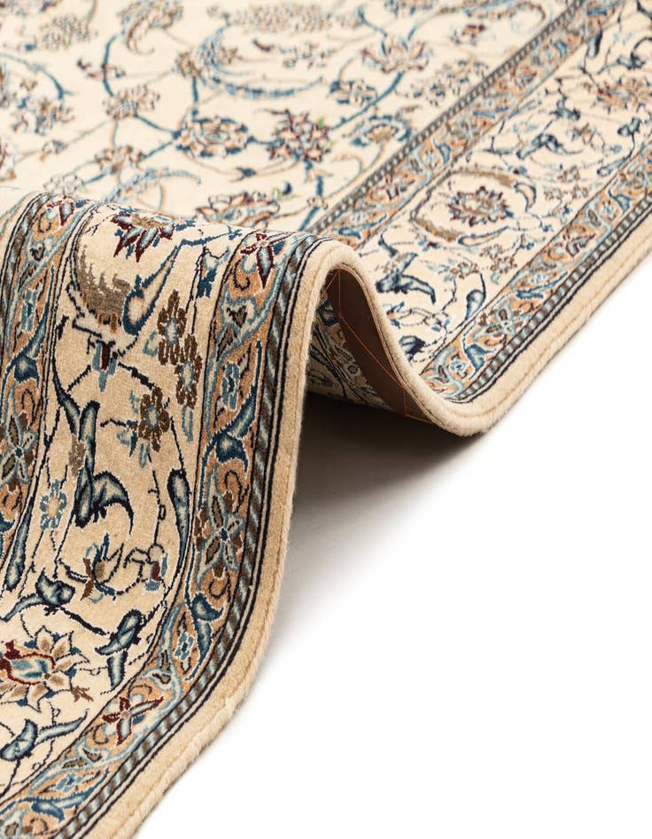 Detail image of  5' 7 x 8' 7  Hand Knotted Nain Rug