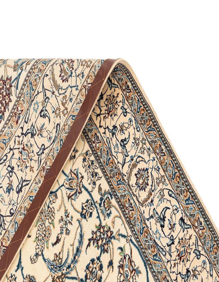 Detail image of  5' 7 x 8' 7  Hand Knotted Nain Rug