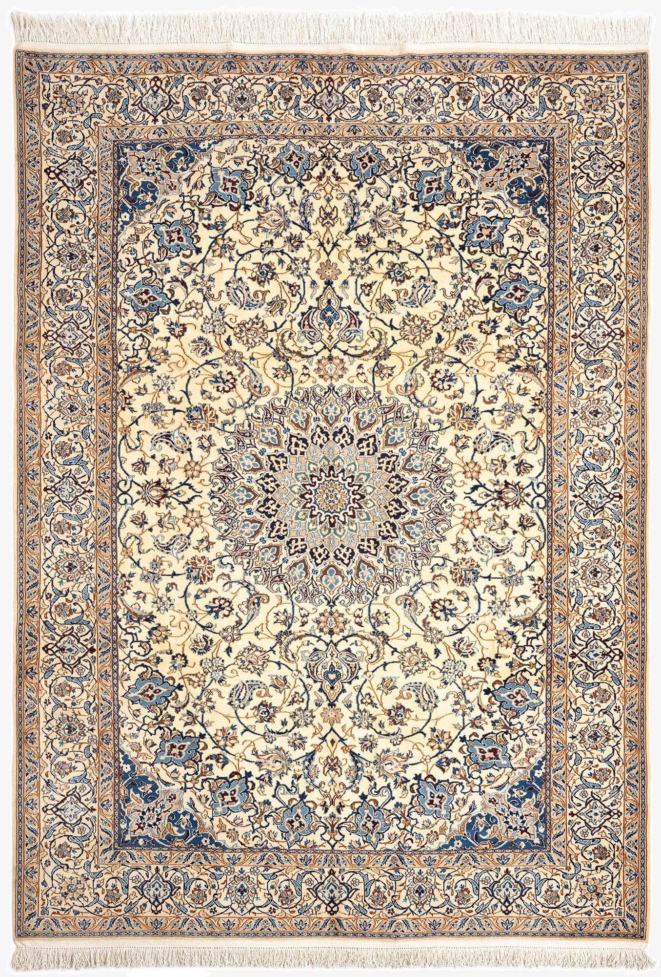  7' 1 x 10' 2 Nain Wool Rug