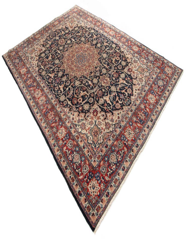 Detail image of  8' 5 x 11' 9  Hand Knotted Najafabad Persian Wool Rug