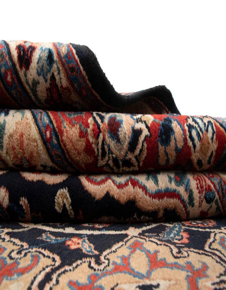 Detail image of  8' 5 x 11' 9  Hand Knotted Najafabad Persian Wool Rug