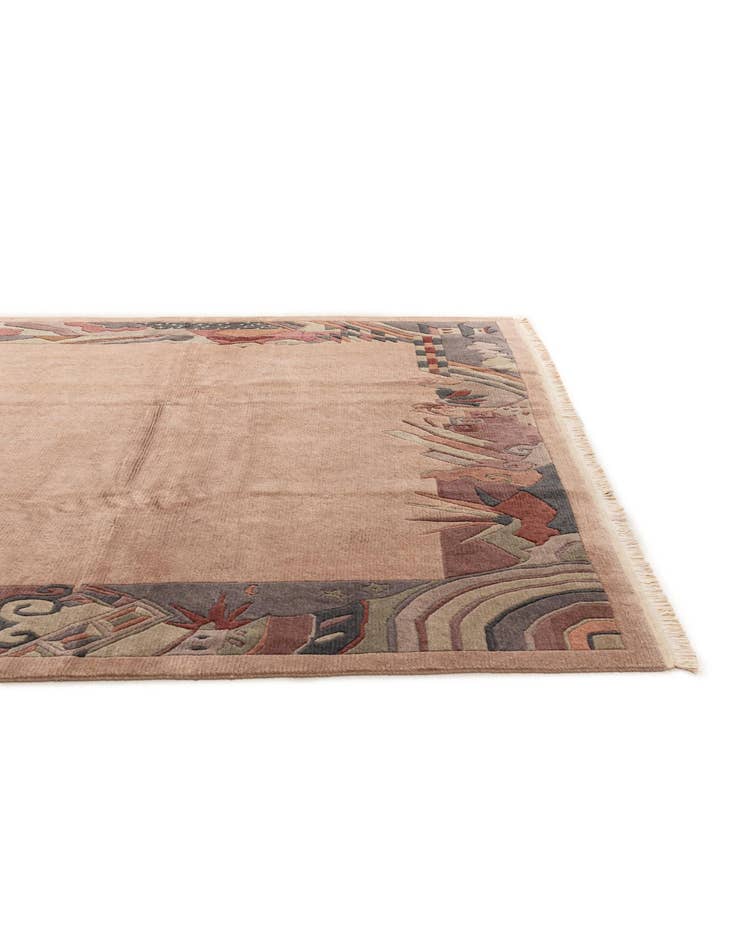 Detail image of  8' 6 x 11' 10  Hand Knotted Nepal Wool Rug