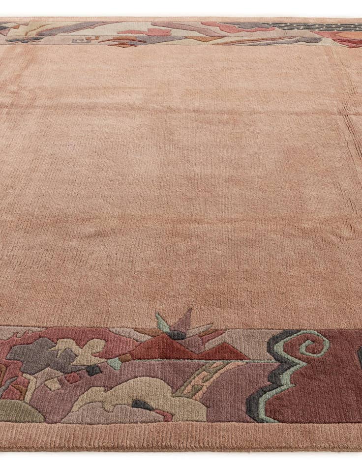 Detail image of  8' 6 x 11' 10  Hand Knotted Nepal Wool Rug