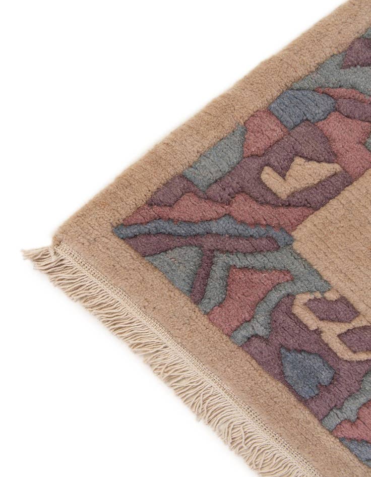 Detail image of  3' 11 x 5' 9  Hand Knotted Nepal Wool Rug