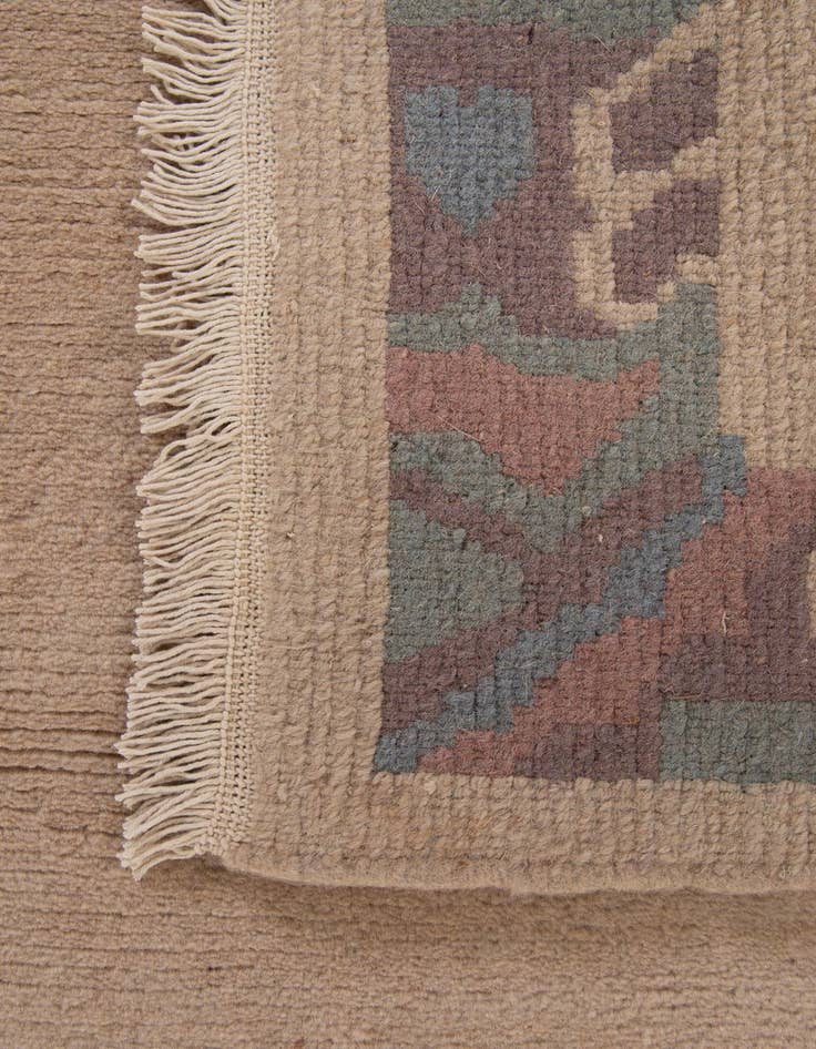 Detail image of  3' 11 x 5' 9  Hand Knotted Nepal Wool Rug