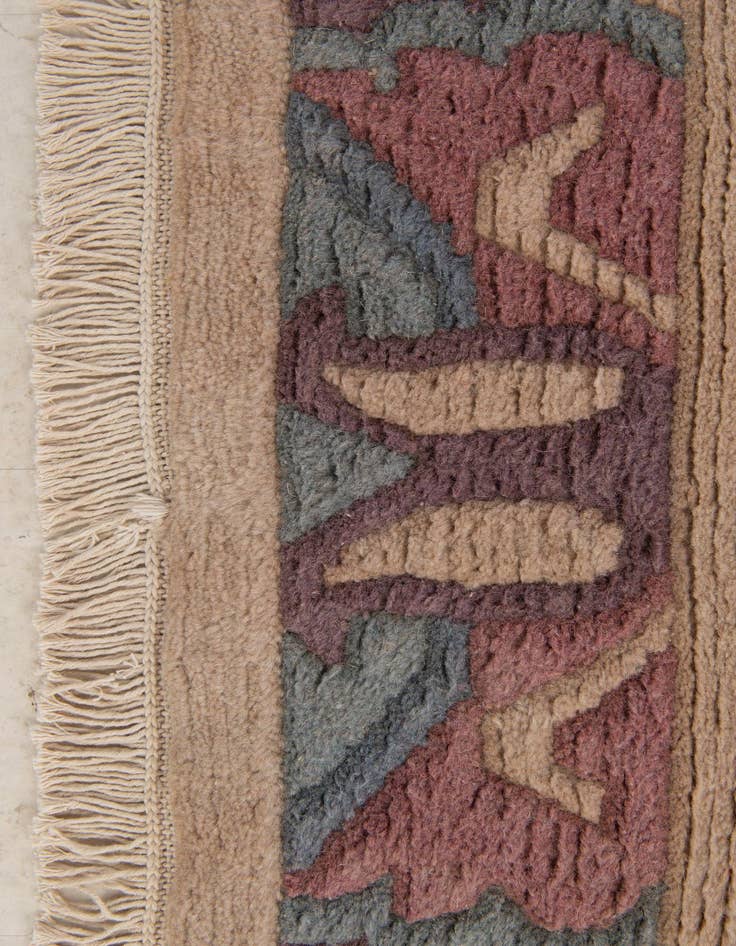Detail image of  3' 11 x 5' 9  Hand Knotted Nepal Wool Rug