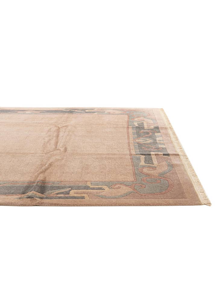 Detail image of  8' 3 x 11' 6  Hand Knotted Nepal Wool Rug