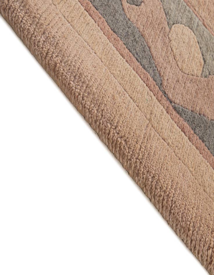 Detail image of  8' 3 x 11' 6  Hand Knotted Nepal Wool Rug