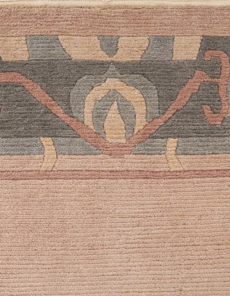 Detail image of  8' 3 x 11' 6  Hand Knotted Nepal Wool Rug