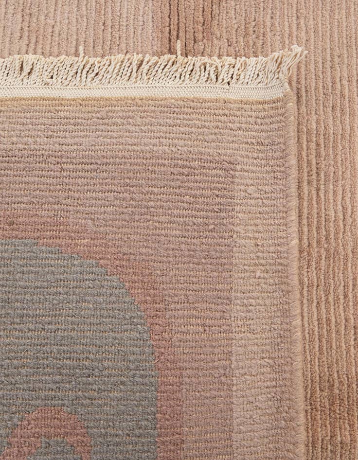 Detail image of  8' 3 x 11' 6  Hand Knotted Nepal Wool Rug