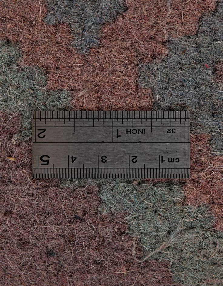 Detail image of  4' x 5' 9  Hand Knotted Nepal Wool Rug