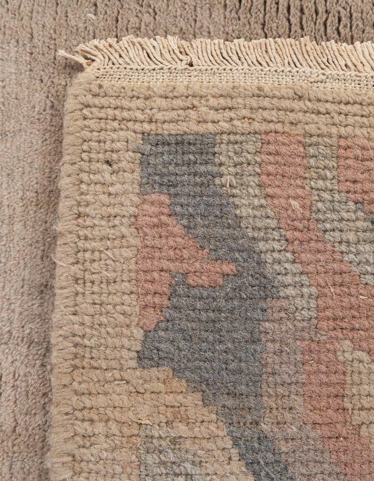 Detail image of  4' x 5' 10  Hand Knotted Nepal Wool Rug