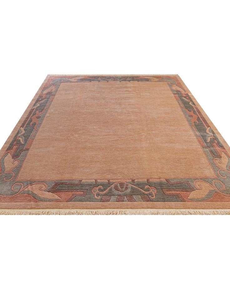 Detail image of  8' 4 x 11' 5  Hand Knotted Nepal Wool Rug