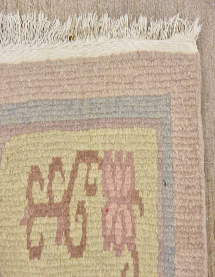 Detail image of  6' 7 x 9' 9  Hand Knotted Nepal Wool Rug