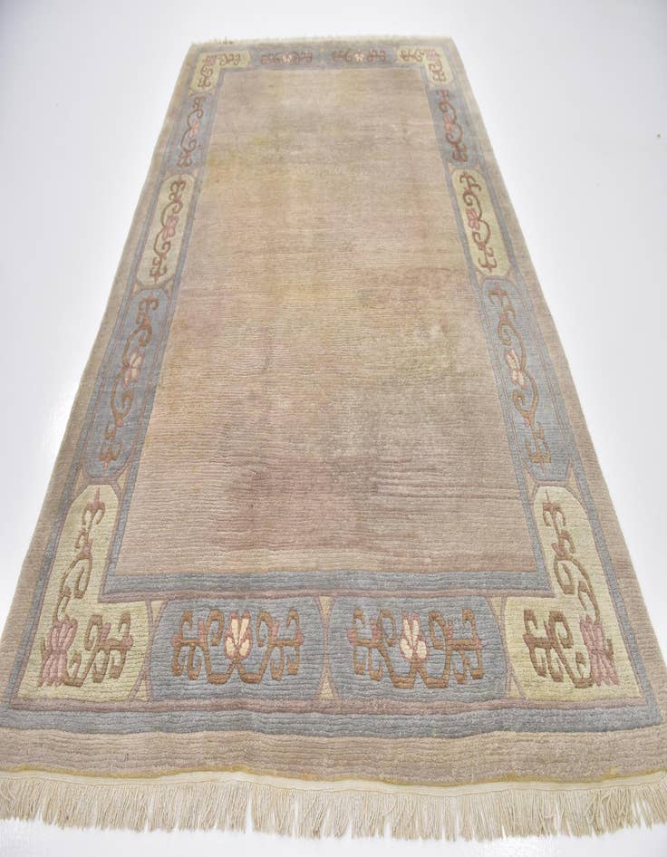 Detail image of  6' 7 x 9' 9  Hand Knotted Nepal Wool Rug