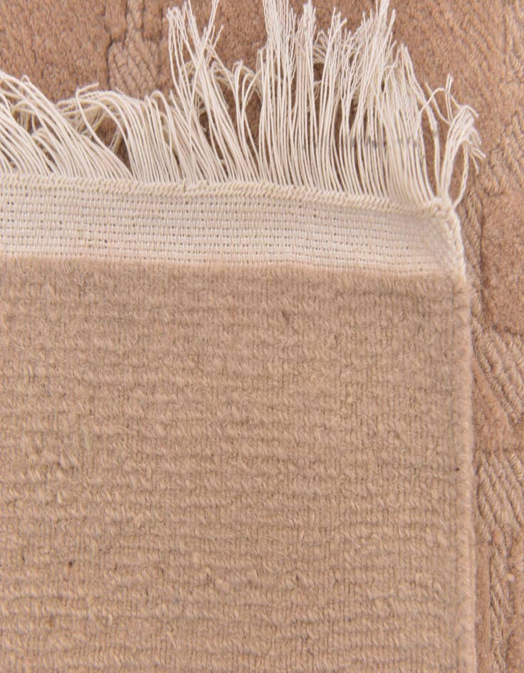 Detail image of  5' x 6' 5  Hand Knotted Nepal Wool Rug