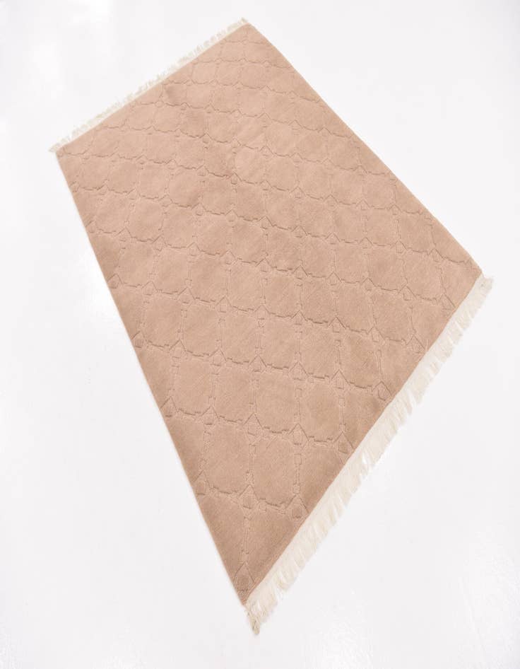 Detail image of  5' x 6' 5  Hand Knotted Nepal Wool Rug