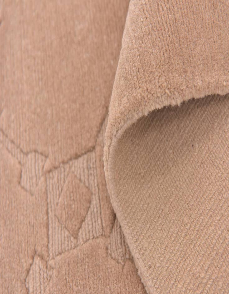 Detail image of  5' x 6' 5  Hand Knotted Nepal Wool Rug