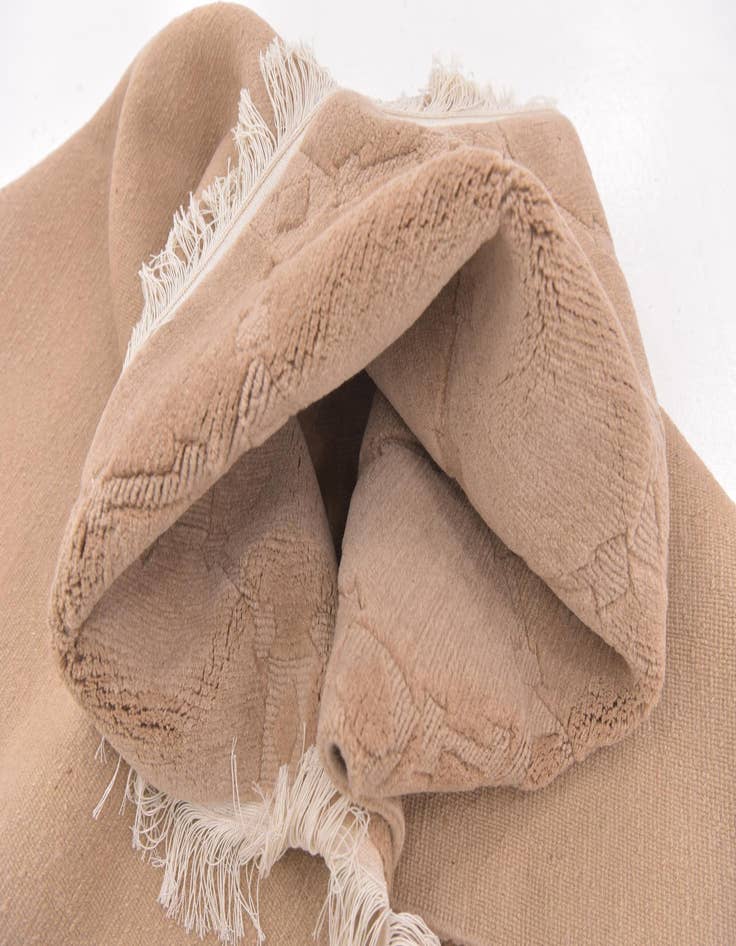 Detail image of  5' x 6' 5  Hand Knotted Nepal Wool Rug