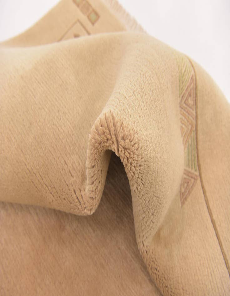 Detail image of  5' 8 x 7' 10  Hand Knotted Nepal Wool Rug