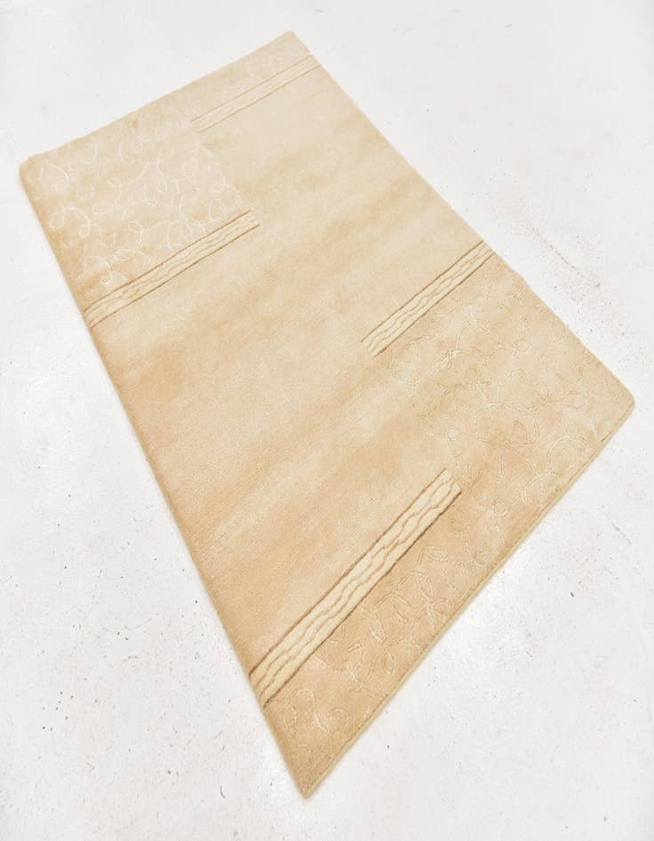 Detail image of  4' x 5' 8  Hand Knotted Nepal Rug