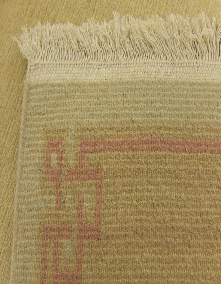 Detail image of  4' x 5' 9  Hand Knotted Nepal Wool Rug