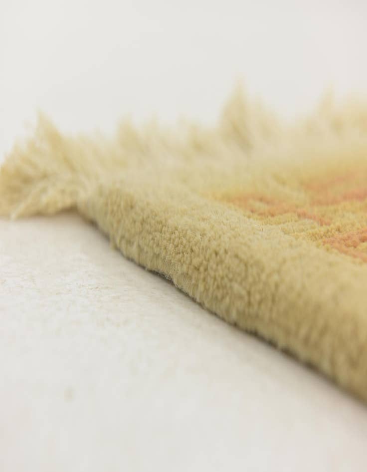 Detail image of  4' x 5' 9  Hand Knotted Nepal Wool Rug