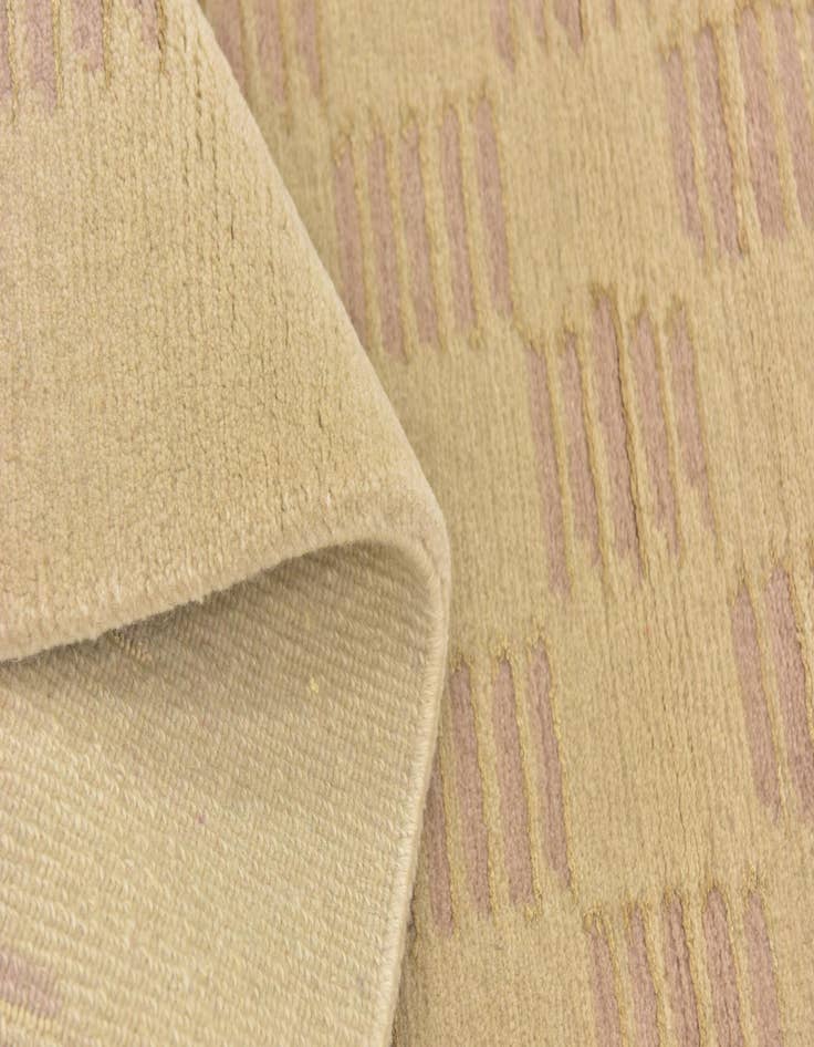 Detail image of  4' 8 x 6' 6  Hand Knotted Nepal Rug