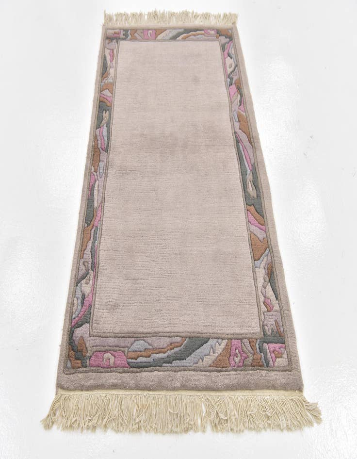 Detail image of  3' 3 x 5'  Hand Knotted Nepal Wool Rug