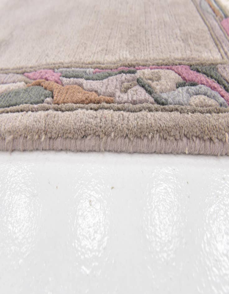 Detail image of  3' 3 x 5'  Hand Knotted Nepal Wool Rug